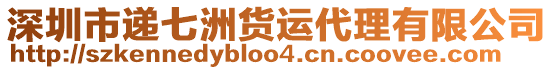 深圳市遞七洲貨運代理有限公司