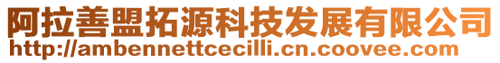 阿拉善盟拓源科技發(fā)展有限公司