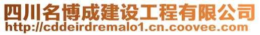 四川名博成建設工程有限公司