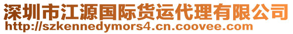 深圳市江源國際貨運代理有限公司