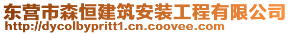 東營市森恒建筑安裝工程有限公司