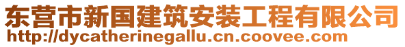 東營市新國建筑安裝工程有限公司