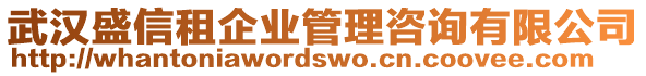 武漢盛信租企業(yè)管理咨詢有限公司