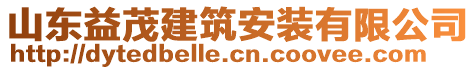 山東益茂建筑安裝有限公司