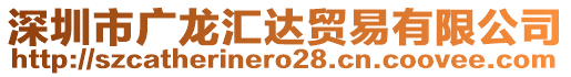 深圳市廣龍匯達(dá)貿(mào)易有限公司