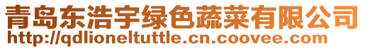 青島東浩宇綠色蔬菜有限公司