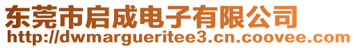 東莞市啟成電子有限公司