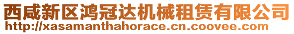 西咸新區(qū)鴻冠達(dá)機(jī)械租賃有限公司