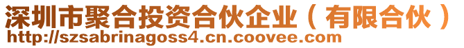 深圳市聚合投資合伙企業(yè)（有限合伙）