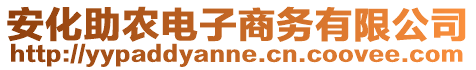 安化助農(nóng)電子商務(wù)有限公司