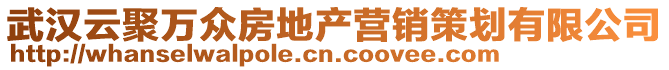 武漢云聚萬(wàn)眾房地產(chǎn)營(yíng)銷(xiāo)策劃有限公司