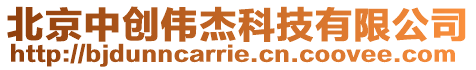 北京中創偉杰科技有限公司