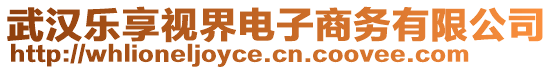 武漢樂(lè)享視界電子商務(wù)有限公司