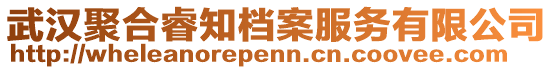 武漢聚合睿知檔案服務有限公司