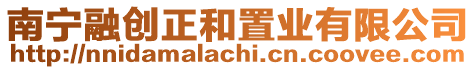 南寧融創(chuàng)正和置業(yè)有限公司