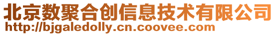 北京數(shù)聚合創(chuàng)信息技術(shù)有限公司