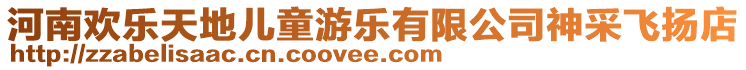 河南歡樂(lè)天地兒童游樂(lè)有限公司神采飛揚(yáng)店