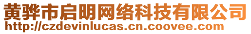 黃驊市啟明網(wǎng)絡(luò)科技有限公司