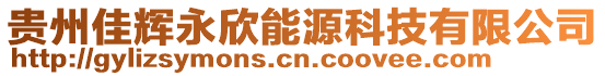 貴州佳輝永欣能源科技有限公司