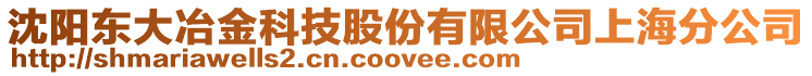 沈陽東大冶金科技股份有限公司上海分公司