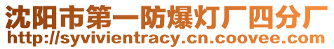 沈陽市第一防爆燈廠四分廠