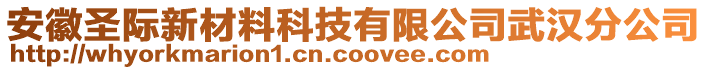 安徽圣際新材料科技有限公司武漢分公司