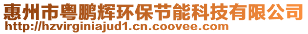 惠州市粵鵬輝環(huán)保節(jié)能科技有限公司