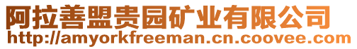 阿拉善盟貴園礦業(yè)有限公司