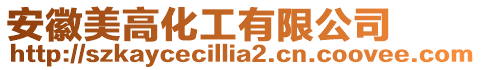 安徽美高化工有限公司
