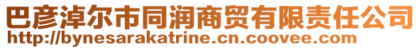 巴彥淖爾市同潤(rùn)商貿(mào)有限責(zé)任公司