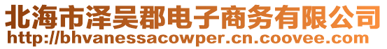 北海市澤吳郡電子商務有限公司