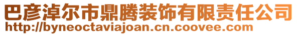 巴彥淖爾市鼎騰裝飾有限責(zé)任公司