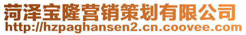 菏澤寶隆營銷策劃有限公司