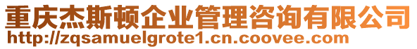 重慶杰斯頓企業(yè)管理咨詢有限公司