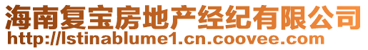 海南復(fù)寶房地產(chǎn)經(jīng)紀(jì)有限公司