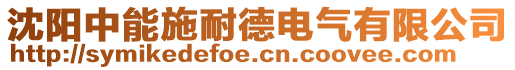 沈陽中能施耐德電氣有限公司