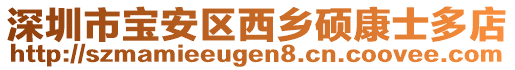 深圳市寶安區(qū)西鄉(xiāng)碩康士多店