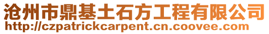 滄州市鼎基土石方工程有限公司