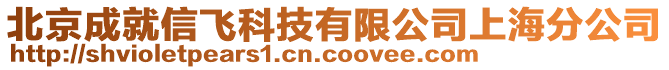 北京成就信飛科技有限公司上海分公司