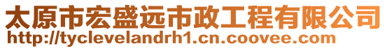 太原市宏盛遠市政工程有限公司