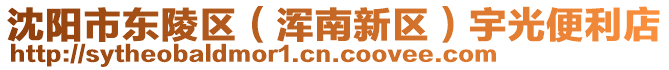 沈陽市東陵區(qū)(渾南新區(qū))宇光便利店