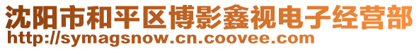 沈陽市和平區(qū)博影鑫視電子經(jīng)營部