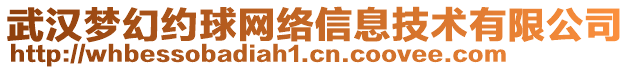 武漢夢幻約球網絡信息技術有限公司