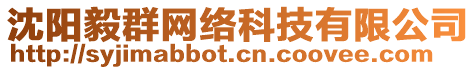 沈陽(yáng)毅群網(wǎng)絡(luò)科技有限公司