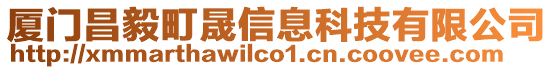 廈門昌毅町晟信息科技有限公司