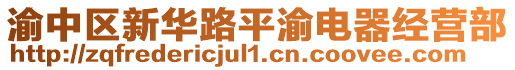 渝中區新華路平渝電器經營部