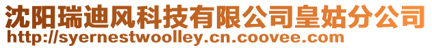 沈陽瑞迪風科技有限公司皇姑分公司