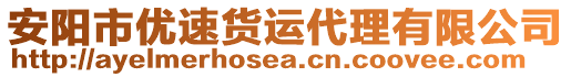 安陽市優(yōu)速貨運代理有限公司