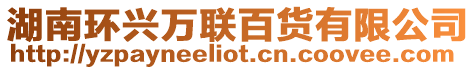 湖南環興萬聯百貨有限公司