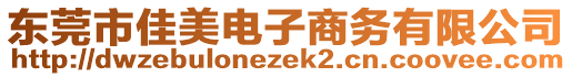 東莞市佳美電子商務(wù)有限公司